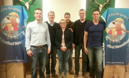 Vorstand des Fördervereins Freibad Neuenheerse  2015